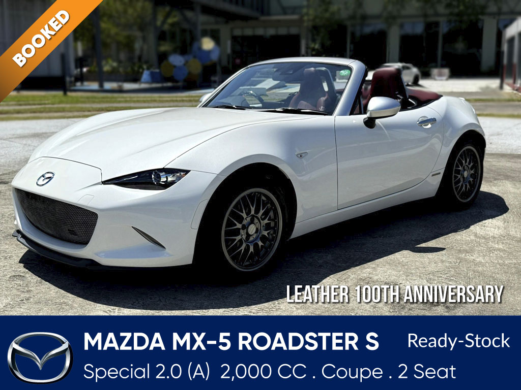 Mazda MX5 Roadster S Leather 100th Anniversary